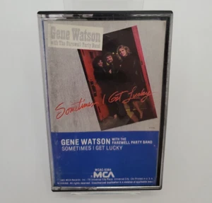 Gene Watson Sometimes I get Lucky Cassette Tape Country Farewell Party Band 1983 - Picture 1 of 12