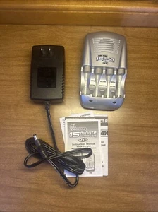 Rayovac PS6 15 Minute Battery Charger IC3 - Unit, Adapter & Manuals - Tested - Picture 1 of 7