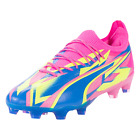 Puma Ultra Ultimate Energy FG/AG Soccer Cleats (Pink/Ultra Blue/Yellow Alert)