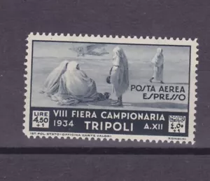LIBYA CE1 mint never hinged TRIPOLI air mail f-vf SEMI-POSTAL - Picture 1 of 1