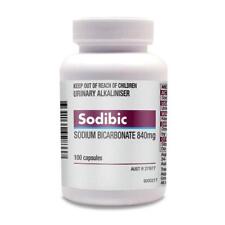 Sodibic 840mg Capsules 100 Urinary Alkalinser