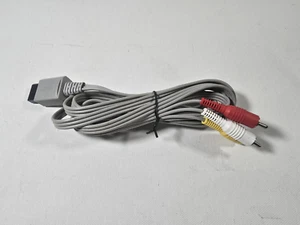 Offizielles Original Nintendo Wii Composite AV Audio Video Kabel RVL-009 - Bild 1 von 5