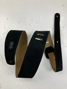 [Used] Levy's suede leather guitar strap (Brown) - Bild 1 von 5
