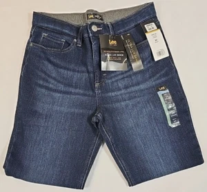 Women's Lee Ultra Lux Linwood Skinny Slim Fit Mid Rise Denim Jeans - 10 Medium - Picture 1 of 8