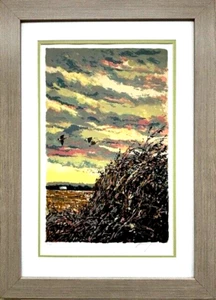 Michael Schofield "Mallards in Flight"  Hand Signed Limited Edition  Framed Art - Picture 1 of 4