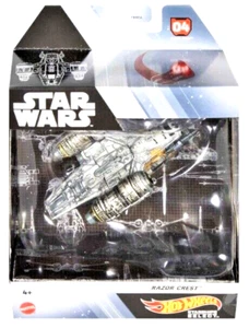 Star Wars, "Mandalorian Razor Crest", Hot Wheels, Starships Select, 04, Metall - Bild 1 von 7