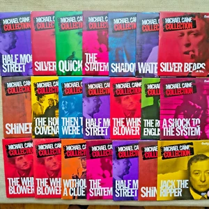 Michael Caine Collection DVD Bundle 21 x Vintage Movie Compilation Daily Mail - Picture 1 of 11