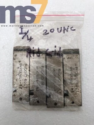 RIDGID 1/4-20 UNC HIGH SPEED BOLT DIE/ CAHSER SET #2 - Image 1 of 3