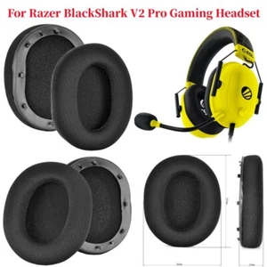 Replacement Ear Pads Cushion Cover For Razer BlackShark V2 Pro Gaming Headphones - Picture 1 of 6