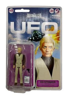MASTER REPLICAS THE ANDERSON COLLECTION UFO ED STRAKER 3.75" RETRO ACTION FIGURE BRAND NEW!