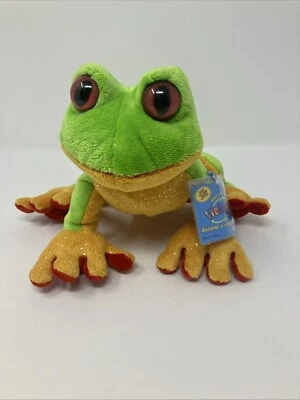 New Webkinz Tree Frog Plush HM109 with Sealed Code Vintage Stuffed Toy - Image 1 of 4