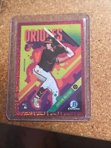 2024 Bowman Chrome Bowman Ascensions Mojo Red Ref #BA-4 Jackson Holliday RC 3/5 - Bild 1 von 2