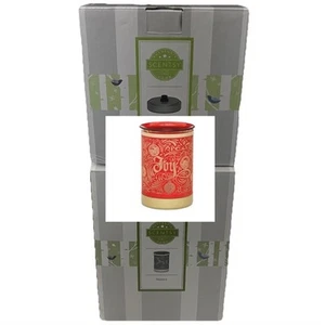 Scentsy Rejoice Full Size Wax Warmer with Gold Base Retired Joy Home Decor - Picture 1 of 6