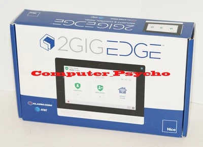 2GIG EDGE 2GIG-EDG-NA-AA 安全和自动化报警 7 英寸面板 AT&T ALARM.COM — 第 1/4 张图片