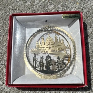 24k Wash Brass Cutout~Wizard of Oz~Xmas Ornament~The Emerald City - Picture 1 of 14