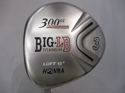 Lefty HONMA GOLF BIG-LB 300 3W Fairway Wood Flex-X Bi MATRX ROCKET No H/C - Image 1 of 4