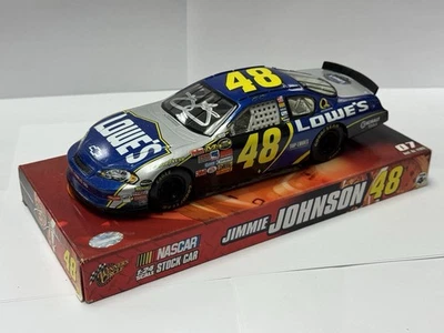 NASCAR 1:24 Stock Car #48 Jimmie Johnson Signed Windshield - Image 1 of 4