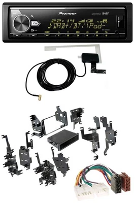 Pioneer Bluetooth DAB USB MP3 Autoradio für Toyota Highlander MR2 Sequoia Yaris - Bild 1 von 4