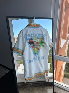 Casablanca Tennis Club Kurzarmshirt Mehrfarbig Print Resort Style - Bild 1 von 11