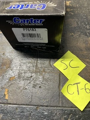 Bomba de combustible eléctrica Carter P76183 para Hyundai Acura Honda Chrysler Dodge 96-18 Foto 1 de 4