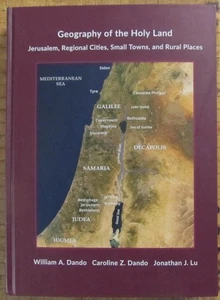 Bible study help - Geography of the Holy Land - HB - VGC - by Dando, Dando & Lu - Picture 1 of 1