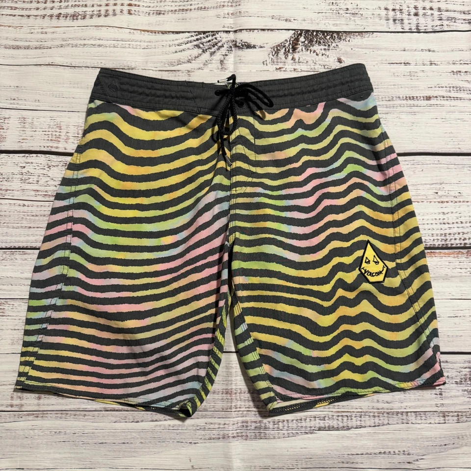 Volcom Stoneys Mag Vibes Boardshorts Swim Suit Trunks Men's Size 32x8 - Image 1 of 4