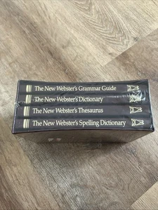 The New Webster’s Desk Reference Library Set Books NEW SEALED - Imagen 1 de 6