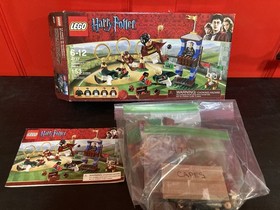 Retired Lego Harry Potter 4737 Quidditch Match 100% Complete w/Box