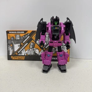 Transformers Buzzworthy Bumblebee Worlds Collide Fangry Complete Hasbro WFC - Picture 1 of 3