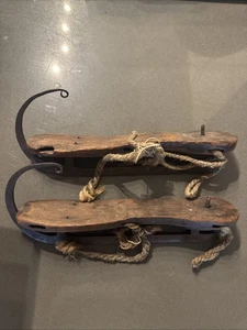 Antique Wirth’s Curl Ice Skates Acorn Finial - Circa 1824-1861 - Picture 1 of 4
