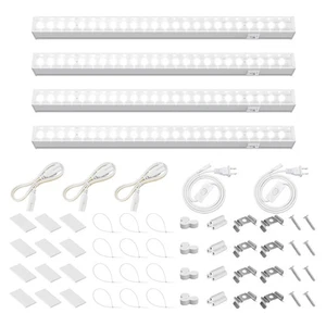 Barrina T5 1ft LED Grow Light 5000K Vollspektrum Innen 4er Pack Plug & Play - Bild 1 von 9