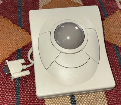 VTG Ergo 3-Button Trackball Mouse DRTRACK TB-90MP Computer Amiga Gaming Retro - Image 1 of 4