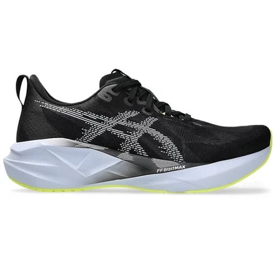 - Asics Novablast 5 Scarpe Running Uomo, Black/Blue Fade - Immagine 1 di 4