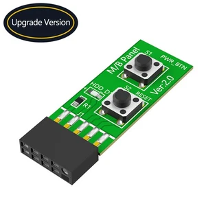 New version 2*5 Pin Reset/Power ON/OFF switch Board Adapter for desktop PC - Picture 1 of 6