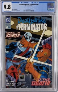 Cómics de Deathstroke The Terminator #4 Vs. Ravager - Mike Zeck CGC 9,8 casi nuevo/como nuevo DC - Imagen 1 de 2