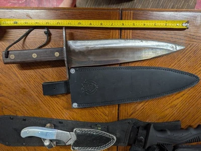 Cuchillo de hoja fija palillo de dientes Svord Ned Kelly Full Tang funda de acero inoxidable - NKT Foto 1 de 4