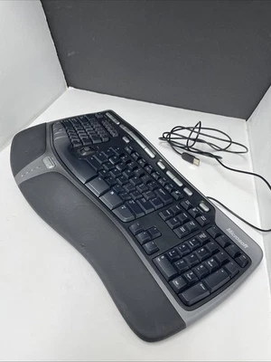 Microsoft Natural Ergonomic Keyboard 4000 USB V1.0 KU-0462 Office Classic - Image 1 of 4