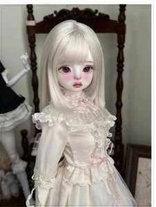 Muñeca 1/4 BJD bola de resina maquillaje facial articulado mujer niña mujer hecho a mano juguetes de regalo - Imagen 1 de 7