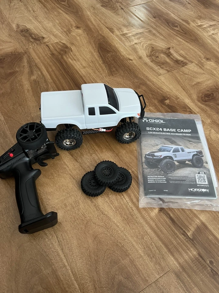 AXIAL SCX24 RC CRAWLER BASE CAMP many Upgrades RTR - Image 1 of 4