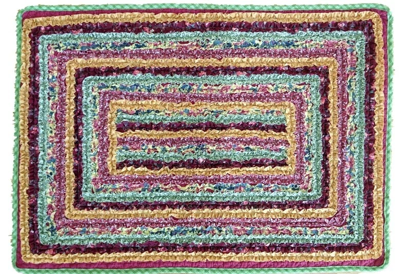 Alfombra con volantes Shabby (2'3x1'7) Foto 1 de 1