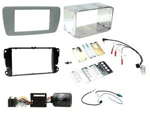 CTKST03 CD ESTÉREO RADIO FACIA FASCIA KIT COMPLETO PARA SEAT IBIZA 2008 - 2014 - Imagen 1 de 1
