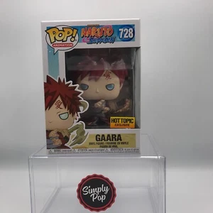 Funko Pop Gaara Metallic #728 Naruto Hot Topic Exclusive - Picture 1 of 6