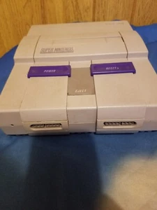 super nintendo console PLEASE READ DESCRIPTION BEFORE BUYING - Picture 1 of 12