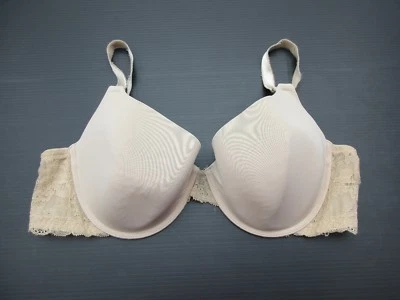 Motherhood Size 40D Women's Beige Padded Underwire Back Closure Nursing Bra 1D - Image 1 of 4