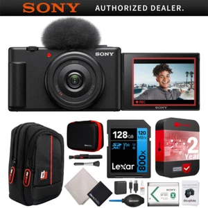 Sony ZV-1F Vlog Camera 4K Video Content Creator+Warranty Kit Bundle - Picture 1 of 12