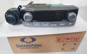 Genuine Air-con Control Panel Ssangyong STAVIC/RODIUS +FATC #687A021022 Express - Picture 1 of 3