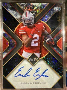 Emeka Egbuka Rookie Auto Super Rare This Card Is #2 Out Of Only 3 In Existence!  - Bild 1 von 7