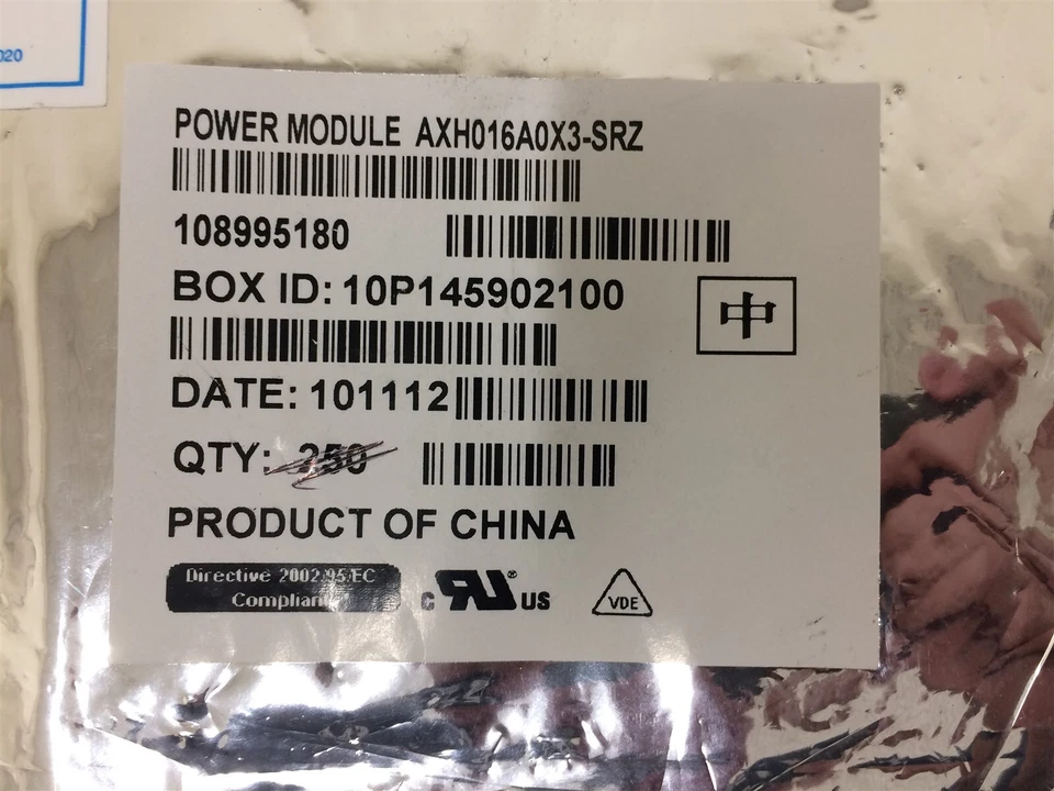 AXH016A0X3-SRZ GE DC TO DC CONVERTER 0.8-3.6V 58W ROHS 1 UNIT - Image 1 of 1