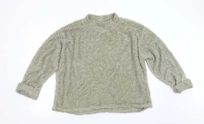PRETTYLITTLETHING Womens Green Polyester Blend Jumper Size 12 - Image 1 of 4