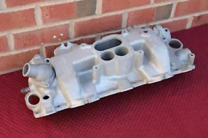 63 64 65 CHEVROLET IMPALA BELAIR BISCAYNE 409 ALUMINUM INTAKE MANIFOLD 3844463 - Picture 1 of 17